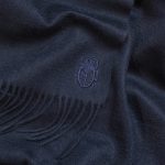 Blanket from cashmere, navy in 130x180cm, zoeppritz Classic Cashmere