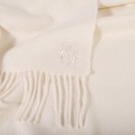 Blanket from cashmere, offwhite in 130x180cm, zoeppritz Classic Cashmere