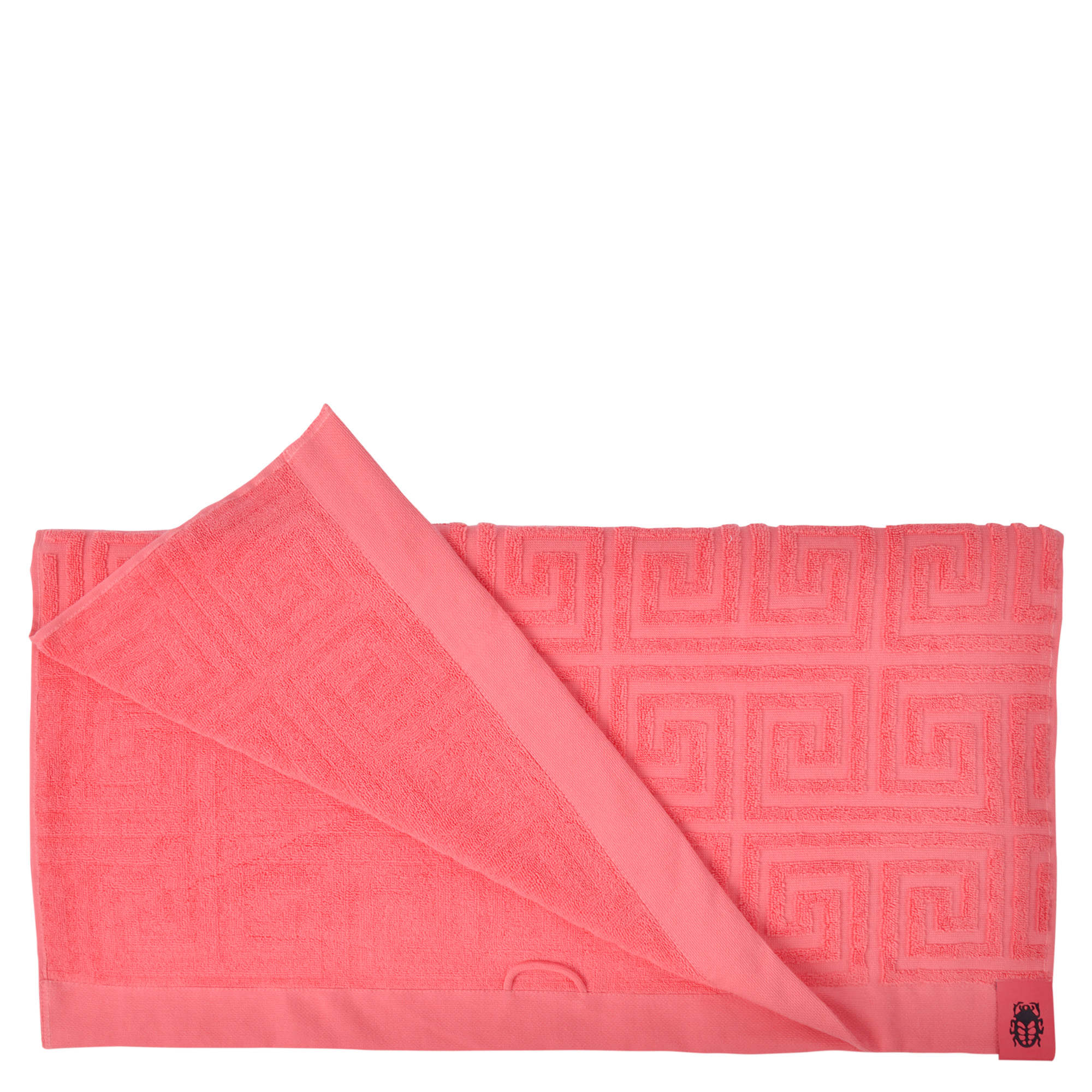 Towel from organic cotton, coral in 70x140cm, zoeppritz Water Legacy