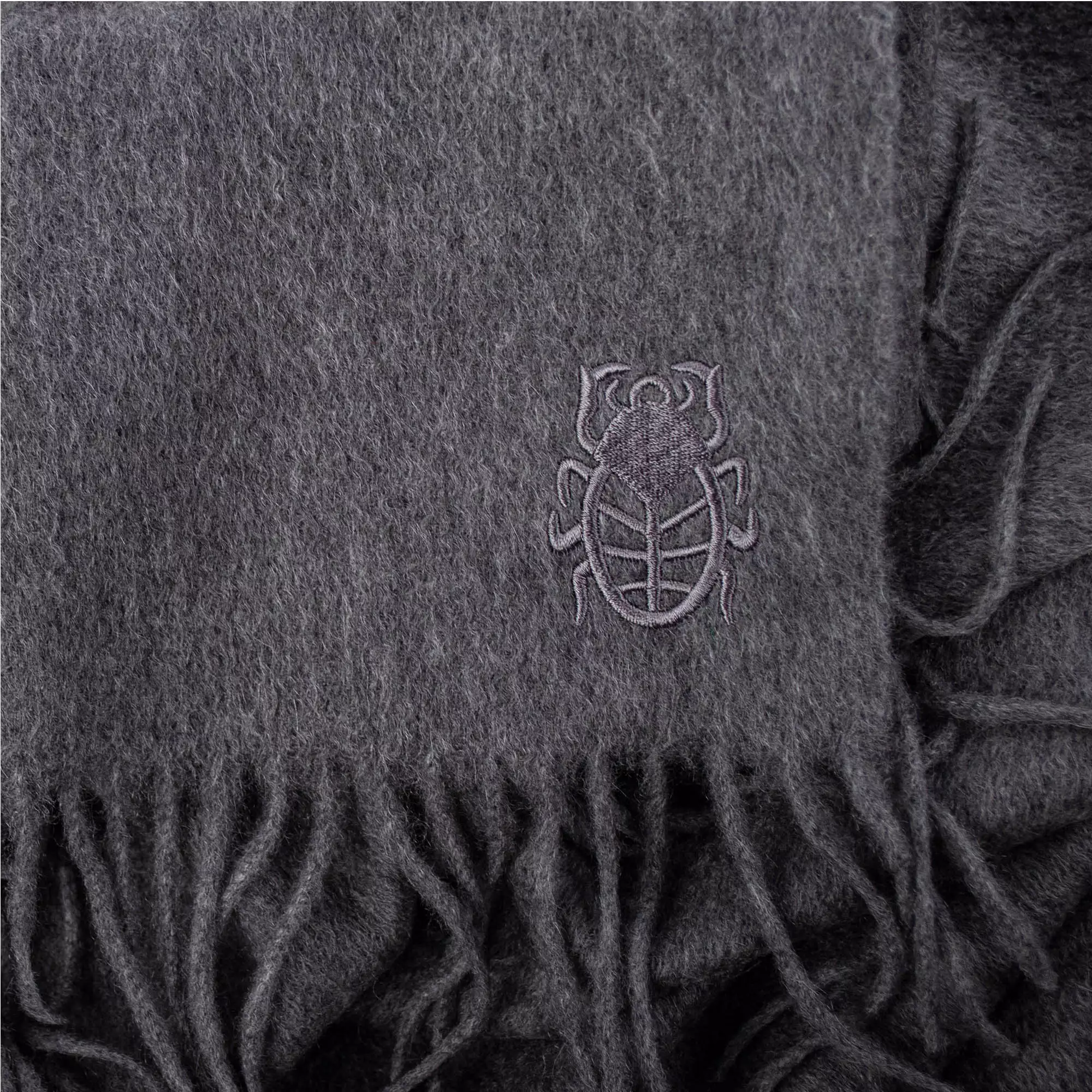 Blanket from cashmere, medium grey in 130x180cm, zoeppritz Classic Cashmere Blanket from cashmere, medium grey in 130x180cm, zoeppritz Classic Cashmere