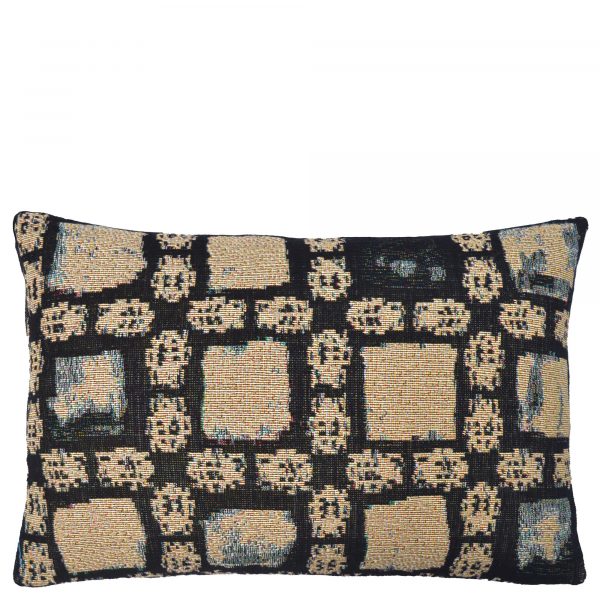 Kissenbezug aus Baumwolle, dunkelblau in 50x70cm, zoeppritz, Absurd Jag