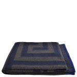 Decke aus merino wolle und kaschmir, charcoal in 150x200cm, zoeppritz Insignia