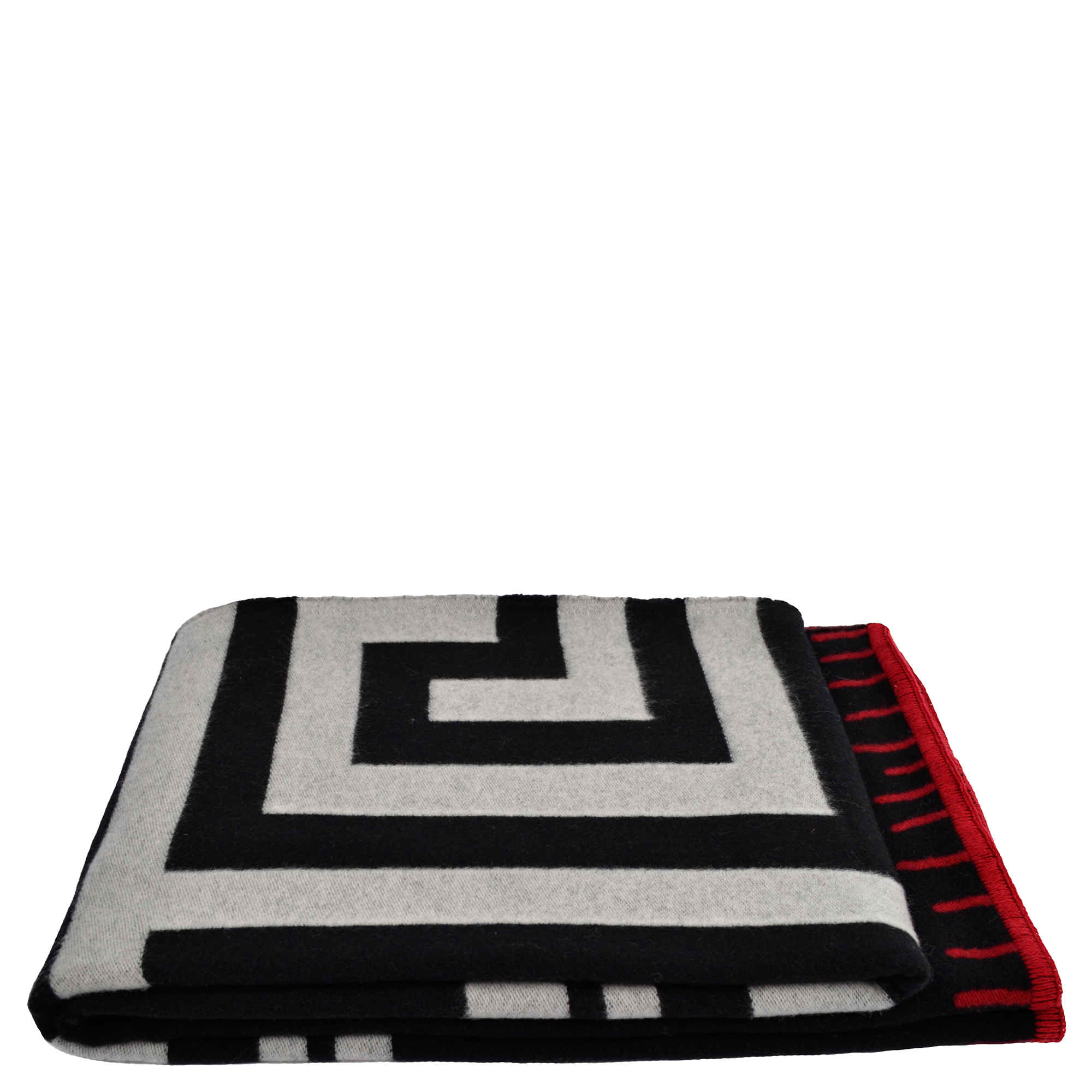 Decke aus merino wolle und kaschmir, schwarz in 150x200cm, zoeppritz Insignia