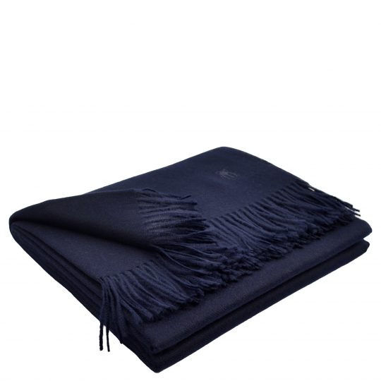Decke aus alpaka, dunkelblau in 130x200cm, zoeppritz Since 1828 Alpaca