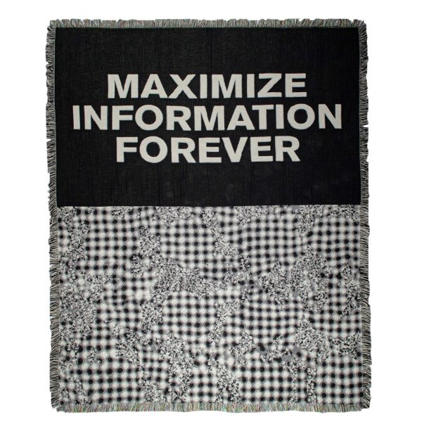 Decke aus Baumwolle, black in 150x200, zoeppritz Edition 23/07