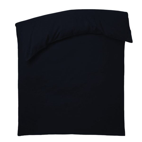 Bettbezug aus Leinen, dunkles-marine-blau in 200x200, zoeppritz Stay