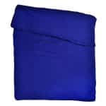 Duvet from cotton, royal blue in 135x200, zoeppritz Easy