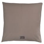 Pillowcase from cotton, taupe in 80x80, zoeppritz Easy