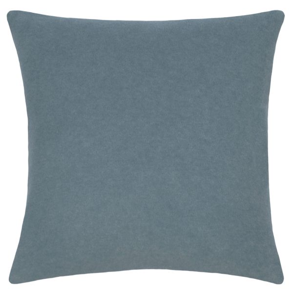 Cushioncover from polyester and viscose, denim in 50x50cm, zoeppritz, Soft-Fleece