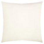 Cushioncover from polyester and viscose, offwhite in 40x40cm, zoeppritz, Soft-Fleece