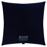 Kissenbezug aus Polyester und Viskose, dunkelblau in 50x50cm, zoeppritz, Soft-Fleece
