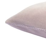 Cushioncover from polyester and viscose, pale lavender in 50x50cm, zoeppritz, Soft-Fleece