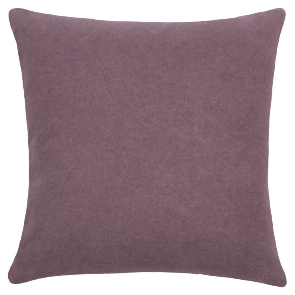 Cushioncover from polyester and viscose, dusty rose in 50x50cm, zoeppritz, Soft-Fleece