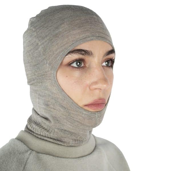 Balaklava aus Schurwolle, beige in one size, zoeppritz, Protector