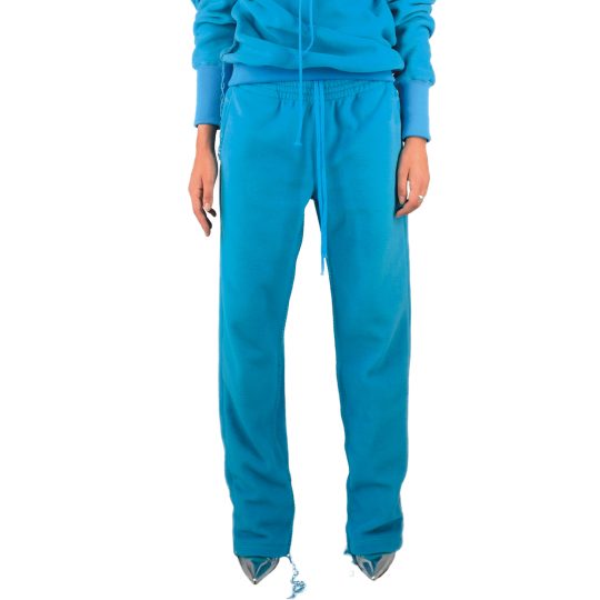 Hose aus Polyester und Viskose, blau in L, zoeppritz, Soft-Fleece Pants