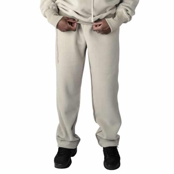 Hose aus Polyester und Viskose, beige in L, zoeppritz, Soft-Fleece Pants