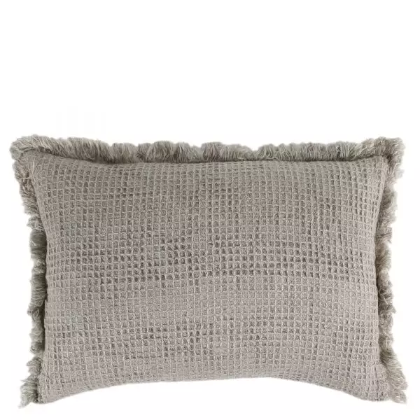 honeybee zoeppritz leinen kissenbezug 30x40 lehm beige