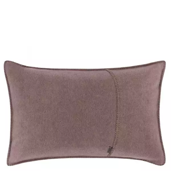 zoeppritz weicher soft fleece kissenbezug 30x50 rauch braun