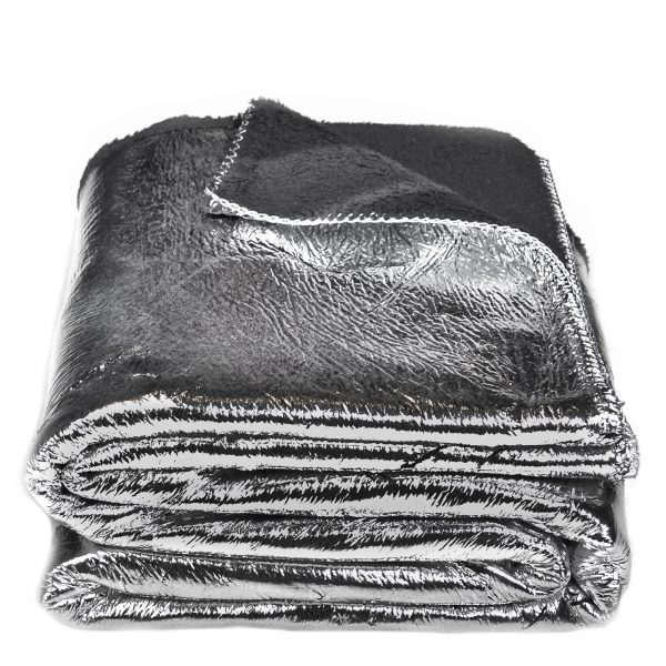 crack zoeppritz  decke 145x200 silber grau