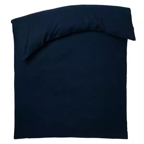 stay zoeppritz leinen bettbezug dunkles marine blau