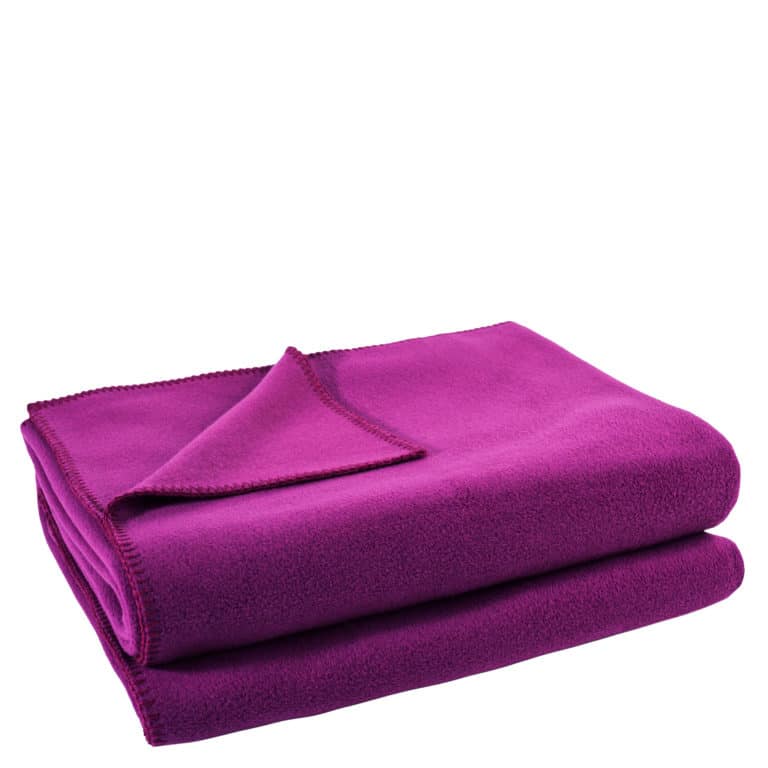 zoeppritz since 1828* SOFT-FLEECE® DECKE lila