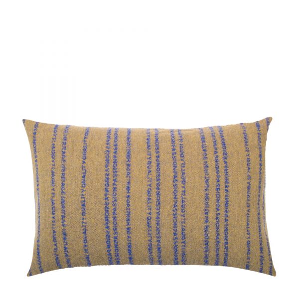 zoeppritz Believe in Kissenbezug, Farbe gruen, Material Schurwolle in Groesse 40x60