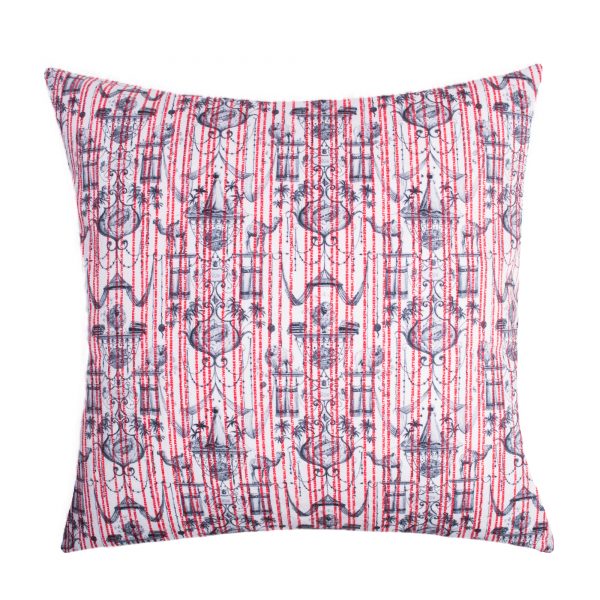 zoeppritz Believe in centuries Kissenbezug, Farbe rot, Material Baumwolle in Groesse 40x40