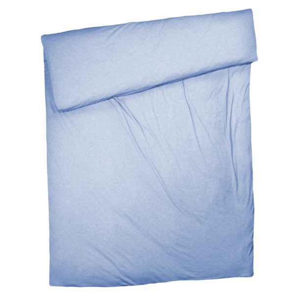 zoeppritz Chill out Bettbezug, Farbe hellblau, Material Baumwolle in Groesse 135x200