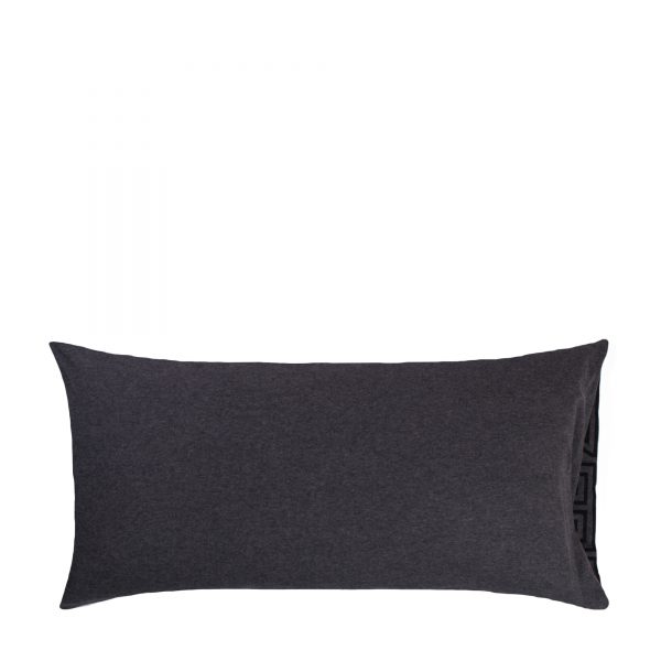 zoeppritz Chill out Kissenbezug, Farbe anthrazit, Material Baumwolle in Groesse 40x80