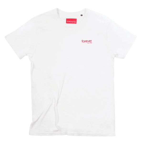 zoeppritz Forever T-Shirt, Farbe weiss, Material Bio Baumwolle, Groesse M