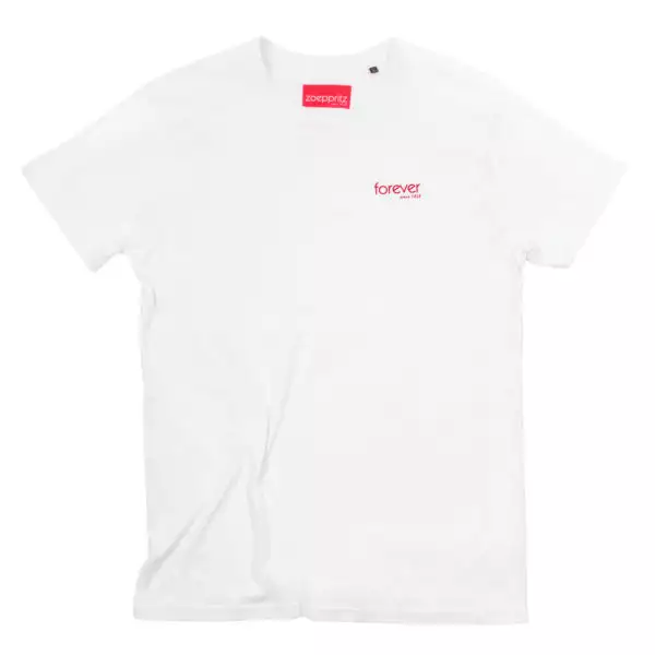 zoeppritz Forever T-Shirt, Farbe weiss, Material Bio Baumwolle, Groesse M