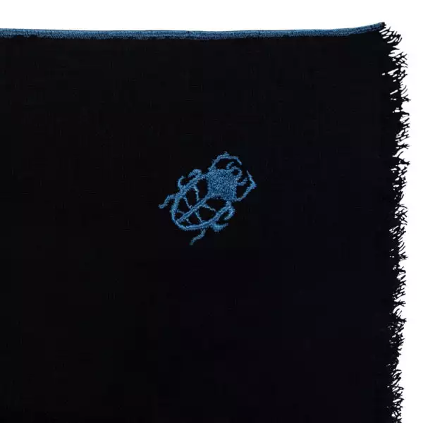 zoeppritz Stay Tischset Platzdecke, Farbe dunkelblau, Material Leinen in Groesse 35x50