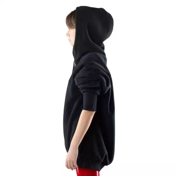 zoeppritz Soft Hoodie, Farbe schwarz, Material Fleece in Groesse S