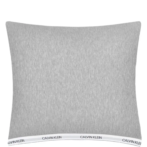 Calvin Klein Home Bettgarnitur Set Bettdecke Kopfkissen CLASSIC, Material Baumwolle Modal, grau