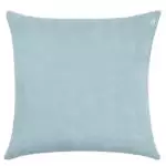 zoeppritz Soft-Greeny weicher Kissenbezug Farbe blau, Material GOTS Bio-Baumwolle in Groesse 50x50