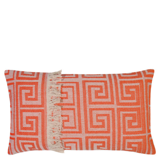 Kissenbezug 30x50 orange aus Baumwolle, zoeppritz Sunny Leg