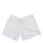 Shorts for women and men in S-M, white, linen and cotton, zoeppritz Shorty