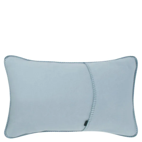 Kissenbezug 30x50cm in hellblau, flauschig aus Fleece, zoeppritz Soft-Fleece