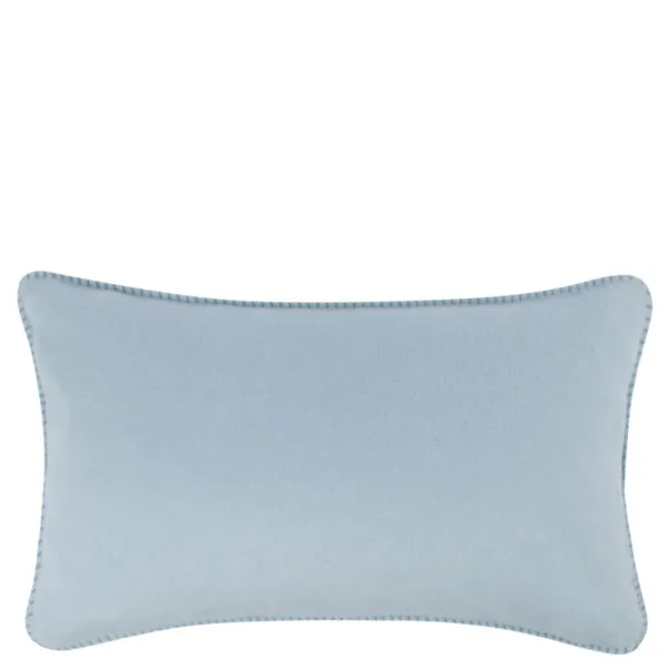 Cushion cover 30x50cm in light blue, zoeppritz Soft-Fleece