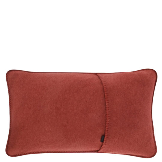 Kissenbezug 30x50cm in kupferfarben, flauschig aus Fleece, zoeppritz Soft-Fleece