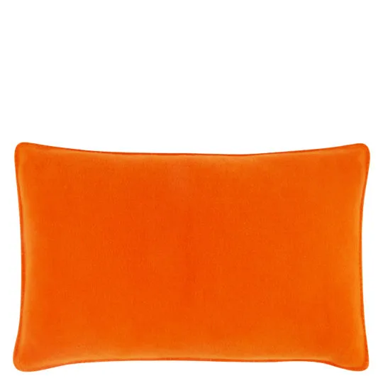 Cushion cover 30x50cm in orange, zoeppritz Soft-Fleece