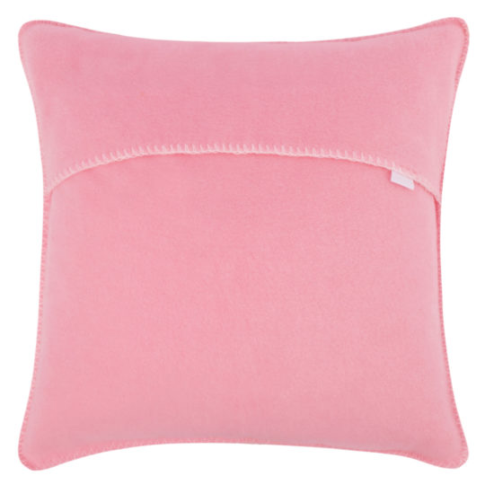Kissenbezug 50x50cm in rosa, flauschig aus Fleece, zoeppritz Soft-Fleece