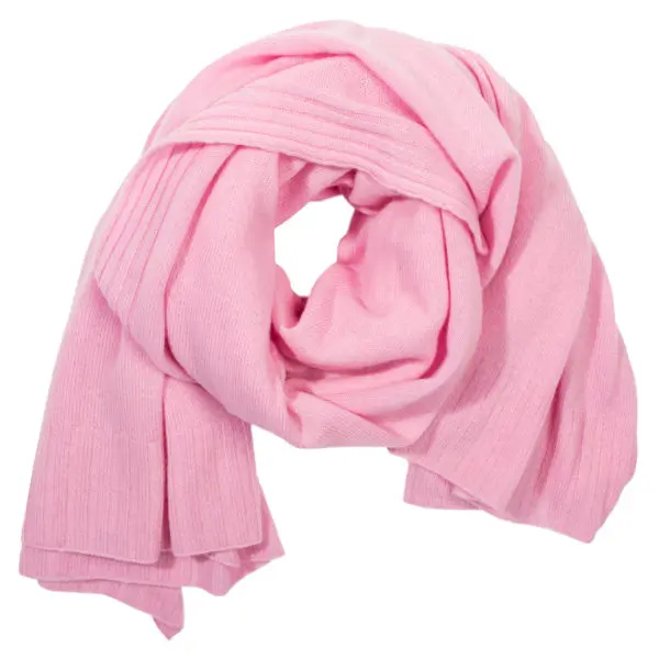 Cashmere scarf for women and men, pale pink in 110x150cm, zoeppritz Hot