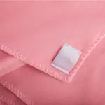 Blanket 110x150cm in pink color, zoeppritz Soft-Fleece