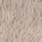 Faux fur blanket, clay from polyster, 140x190cm, zoeppritz Reborn