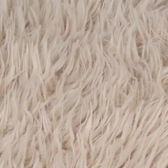 Faux fur blanket, clay from polyster, 140x190cm, zoeppritz Reborn