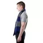 Scarf from cashmere, royal blue in 110x155cm, zoeppritz Hot Block