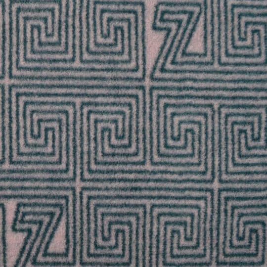 Kissenbezug aus Polyester und Viskose, deep pacific in 60x60cm, zoeppritz Soft-Fleece Legacy