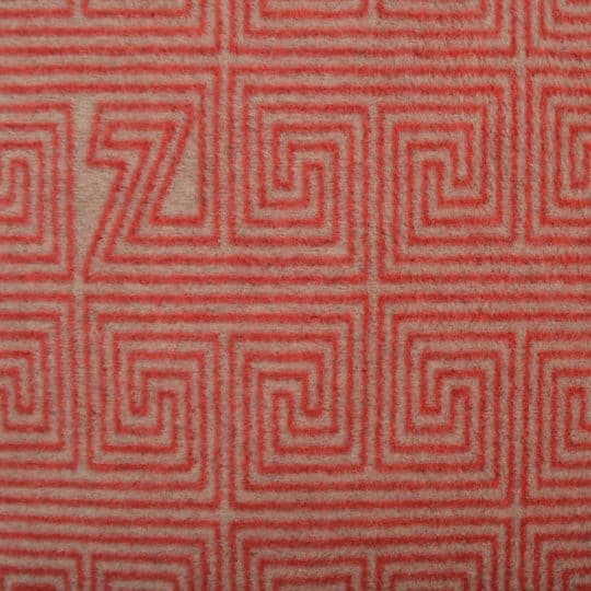 Kissenbezug aus Polyester und Viskose, red in 60x60cm, zoeppritz Soft-Fleece Legacy