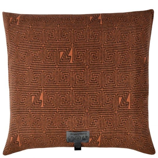 Cushion cover from polyester and viskose, chili in 60x60cm, zoeppritz Absurd Centuries